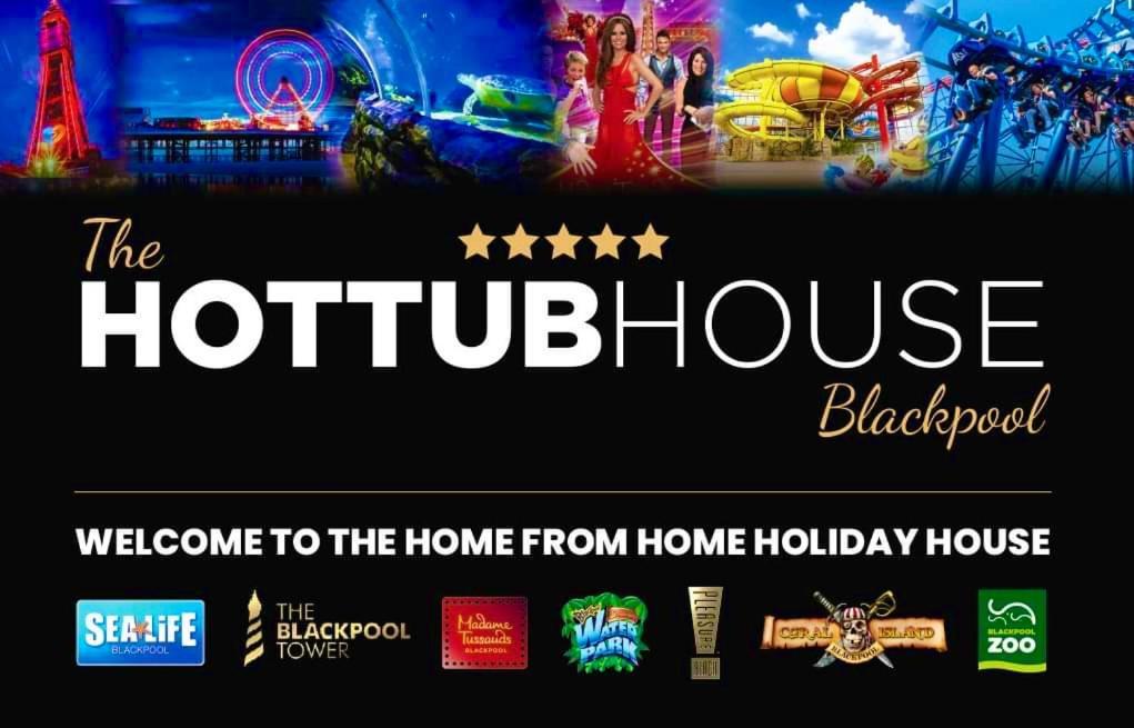 New…The Hottub House Blackpool Pleasure Beach Exterior photo